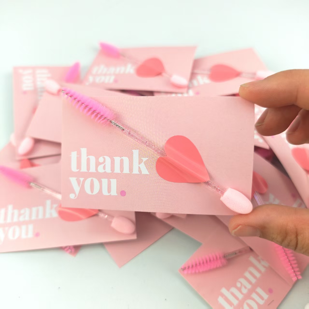 Eyelash Extension For Beginners - Eyelash Extension Client Thank You Cards