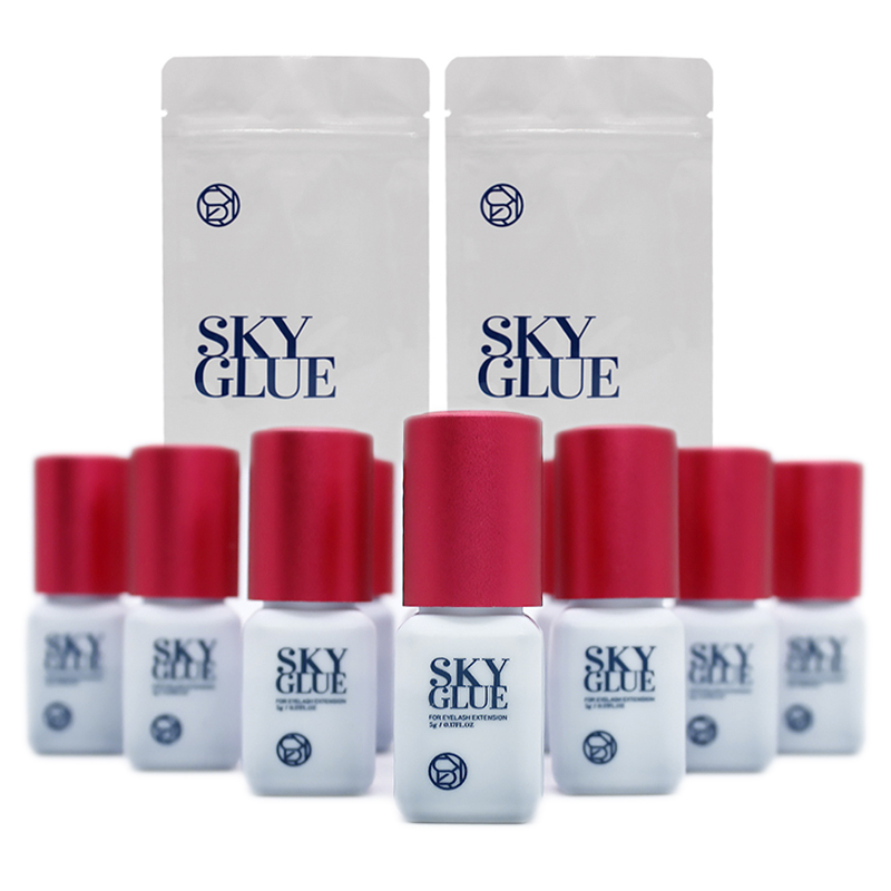 Eyelash Extension Korean Style - 10 Bottles SKY Glue For Eyelash