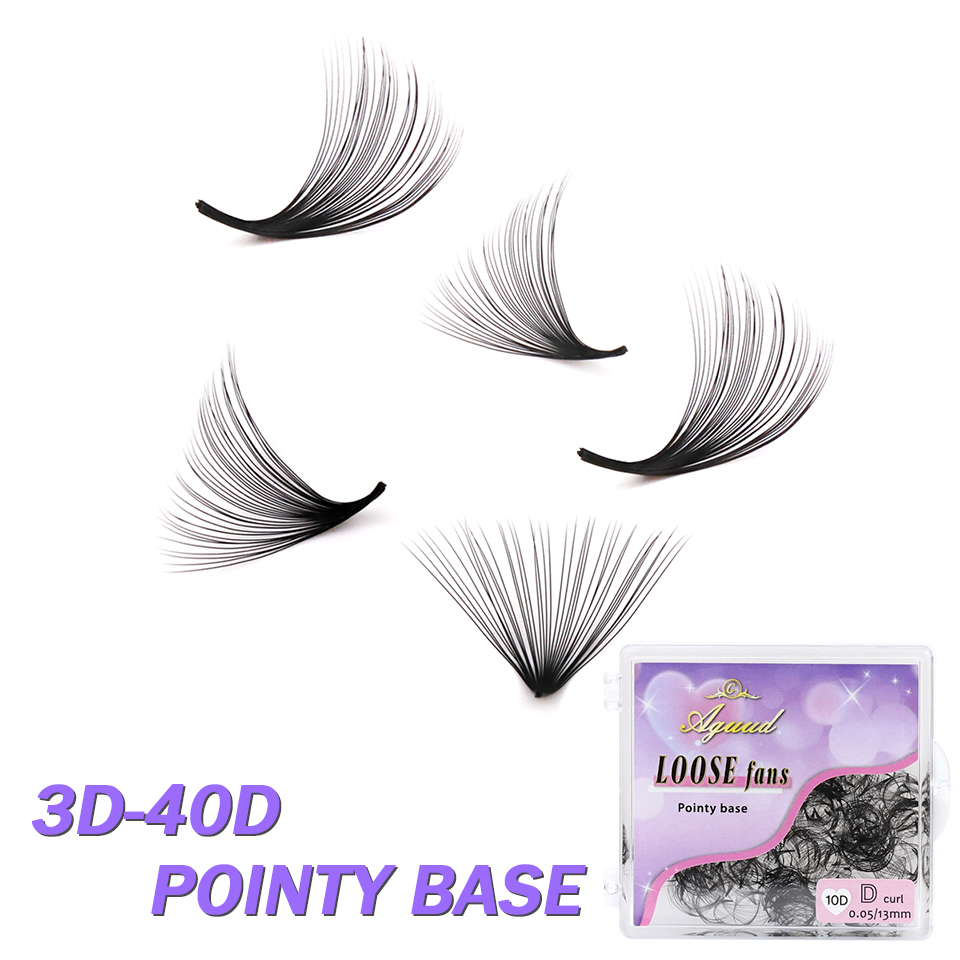 Eyelash Extension Review - AGUUD 30D 40D Cluster Loose Fans