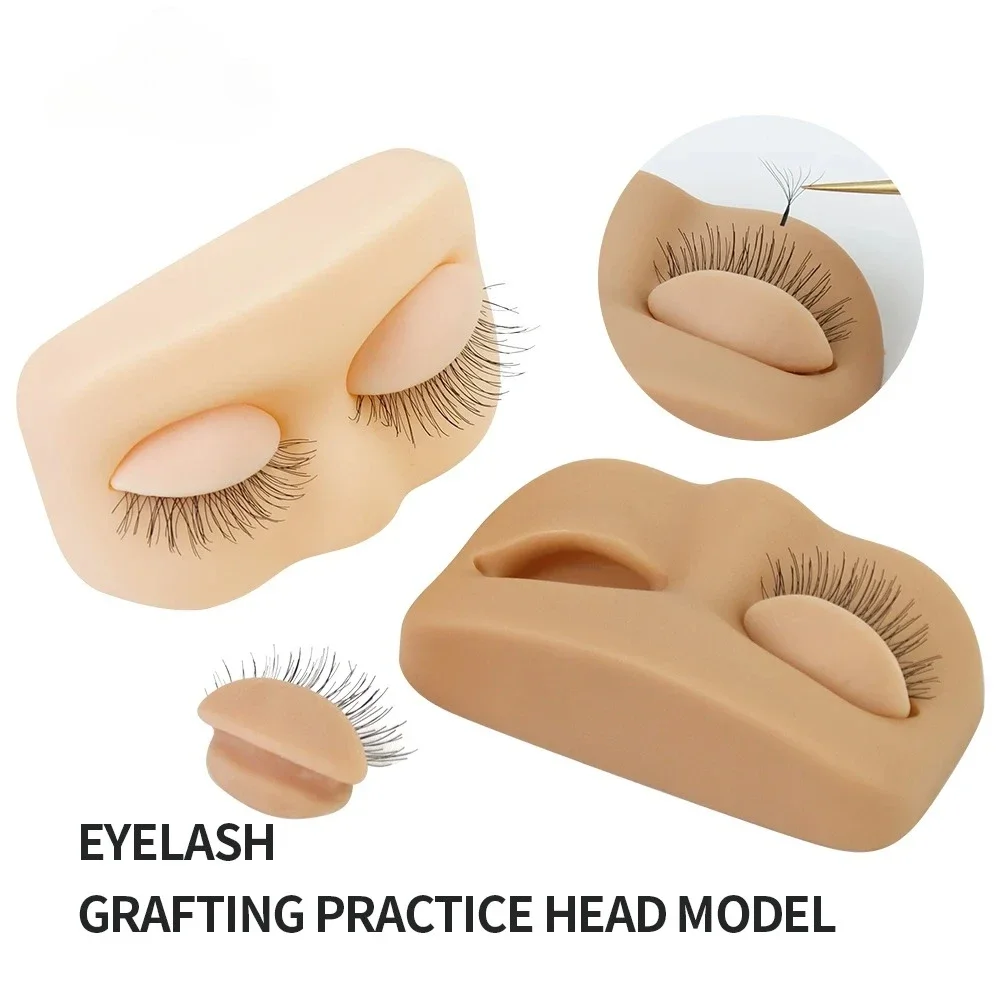 Mini Lash Flat Model Head Prac - Eyelash Extension Model 评论和价格