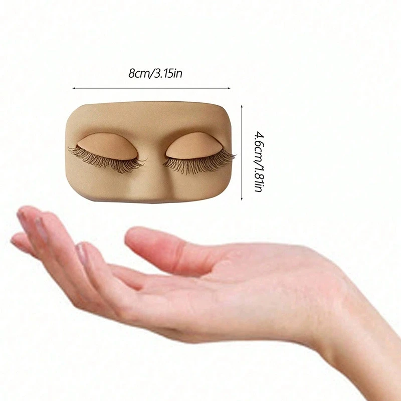 Mini Lash Flat Model Head Prac - Eyelash Extension Model 评论和价格