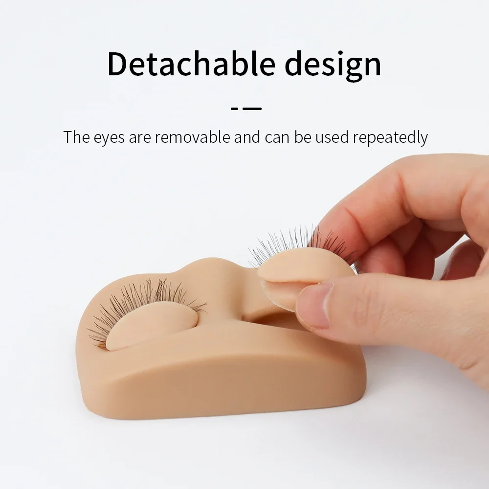 Mini Lash Flat Model Head Prac - Eyelash Extension Model 评论和价格