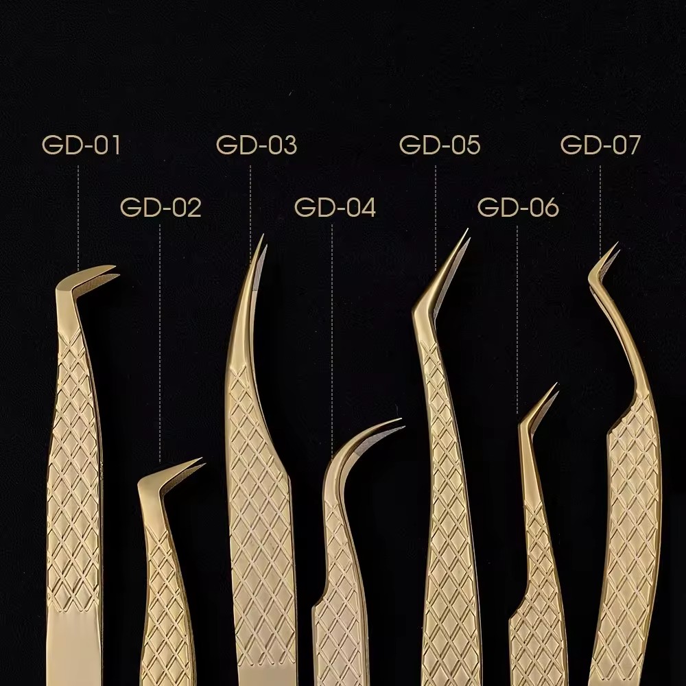 1pc Eyelash Tweezers for Exten - Eyelash Extension Salon 评论和价格