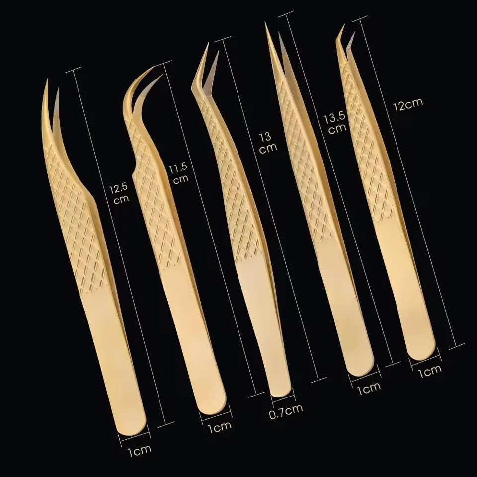 1pc Eyelash Tweezers for Exten - Eyelash Extension Salon 评论和价格