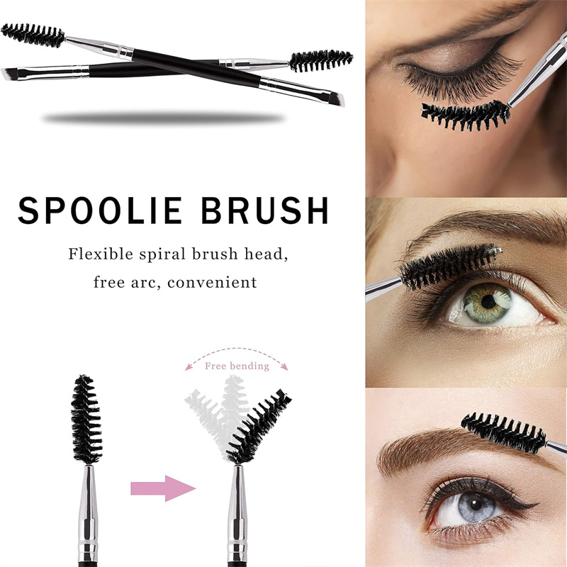 10/5pcs Double-Head Eyebrow Br - Eyelash Extension Double Lash 评论和价格