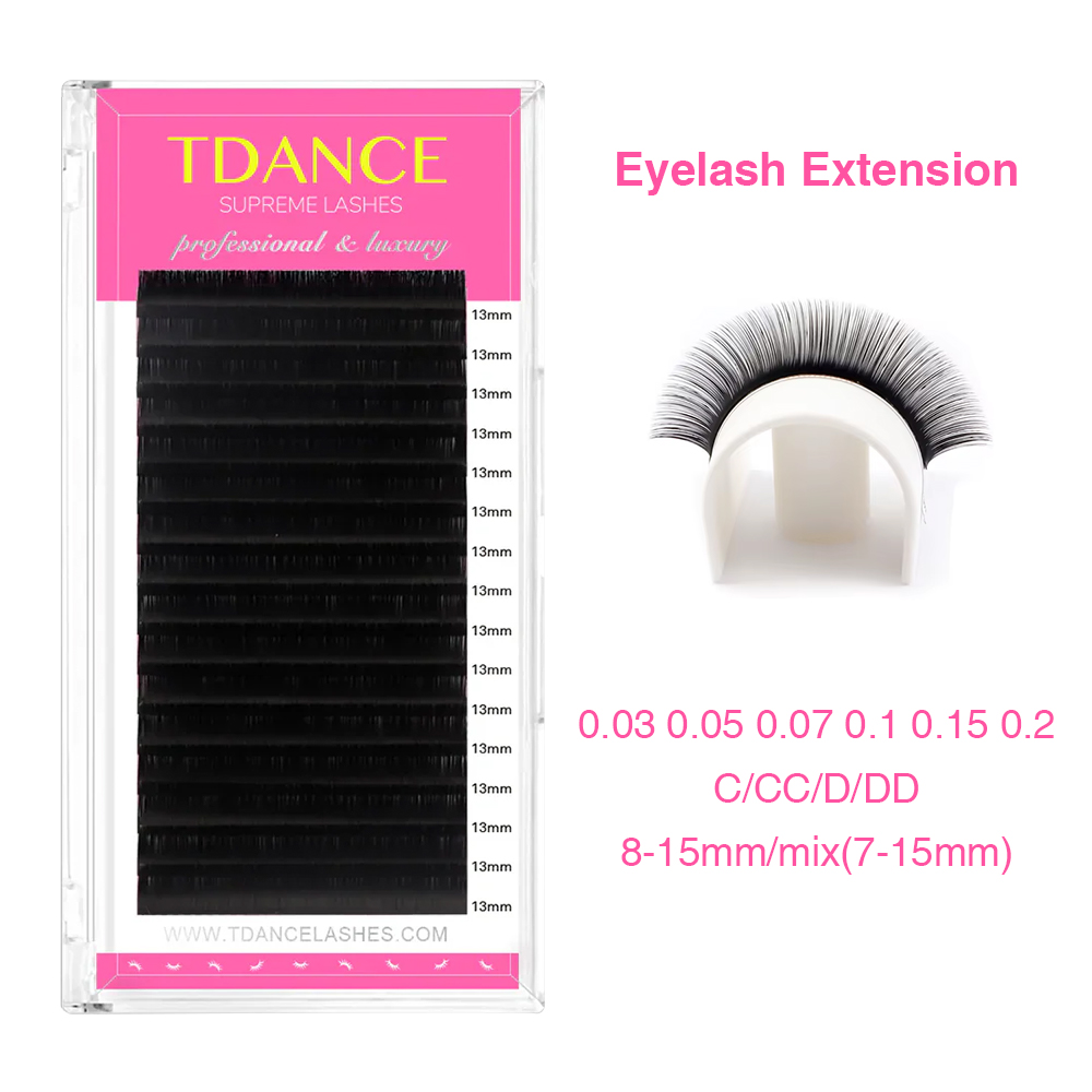 TDANCE Eyelash Extension 16Row - Eyelash Extension Korean Style 评论和价格