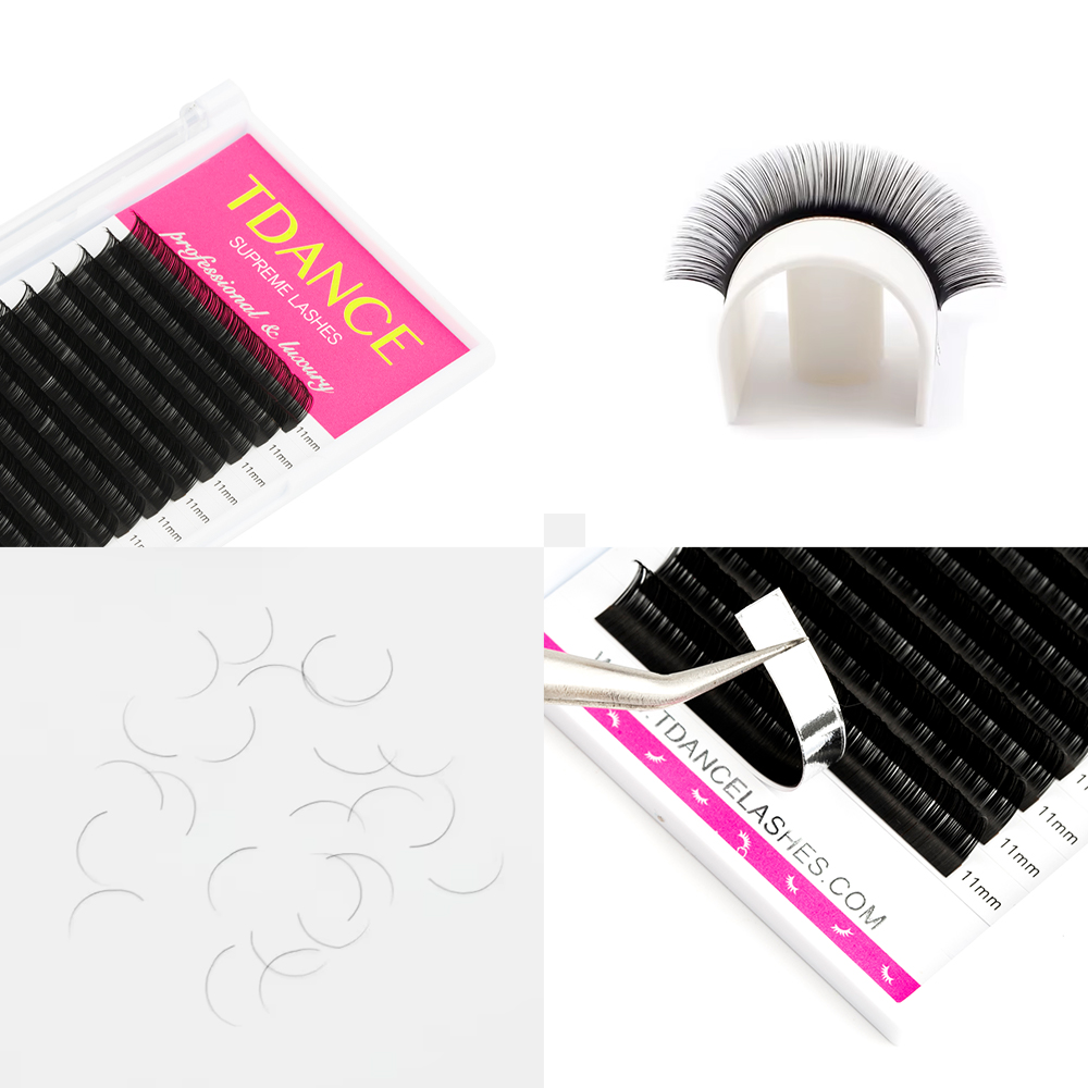 TDANCE Eyelash Extension 16Row - Eyelash Extension Korean Style 评论和价格