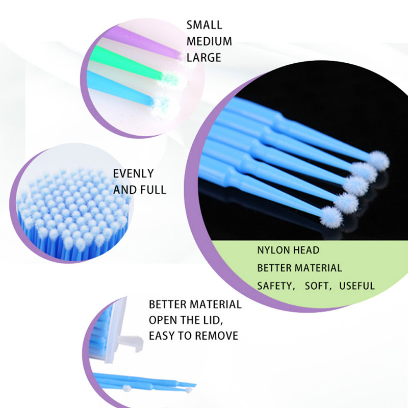 500pcs Eyelash Extension Clean - Lash Adhesive Glue 评论和价格
