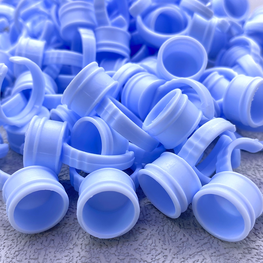 100Pcs Glue Rings For Lashes G - Eyelash Extension Examples 评论和价格