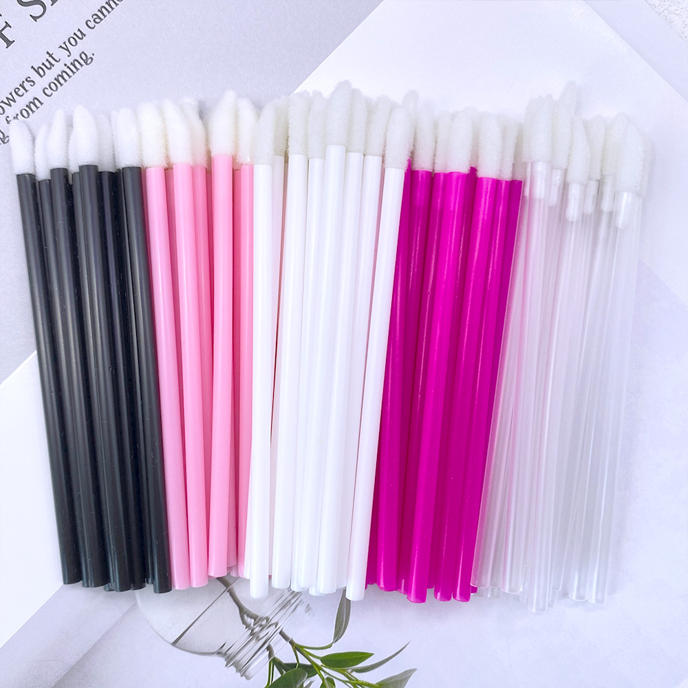 50/500PCS Disposable Lip Brush - Lashes Eyelash Extension 评论和价格