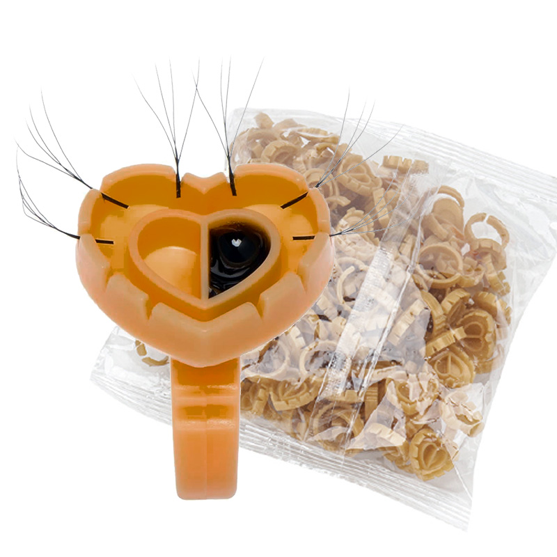 500PCS Glue Rings for Lash Ext - Lash Adhesive Glue 评论和价格