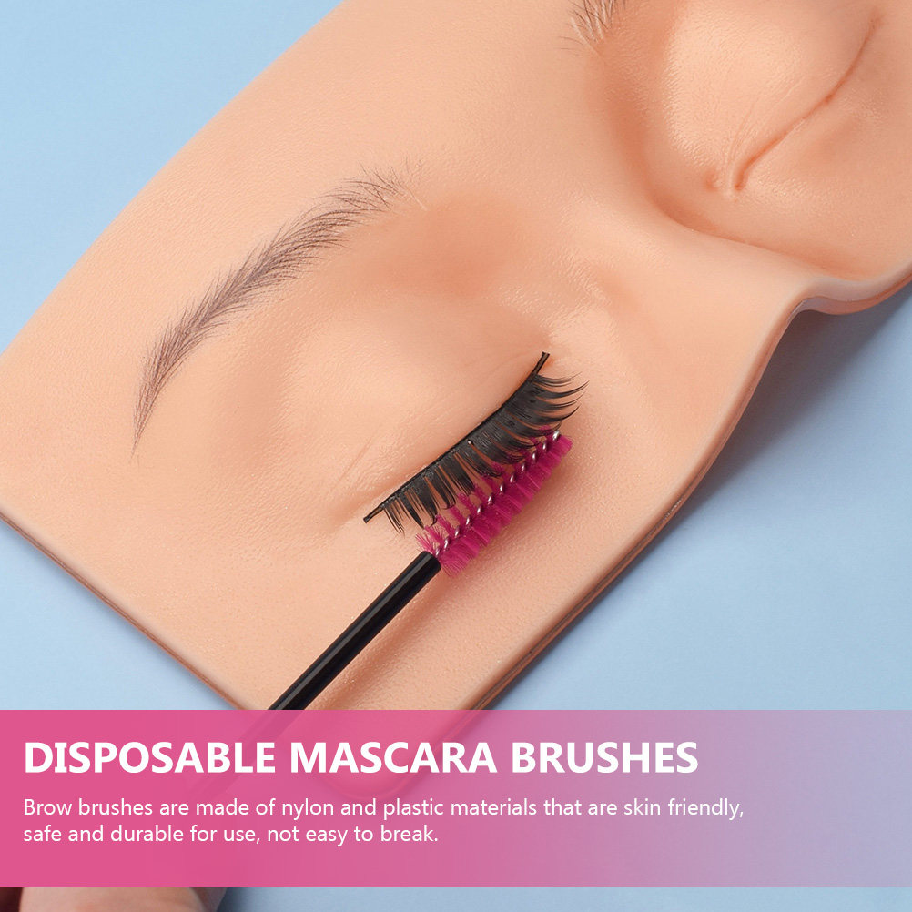 50Pcs Eyebrow Applicator Brush - Lashes Eyelash Extension 评论和价格