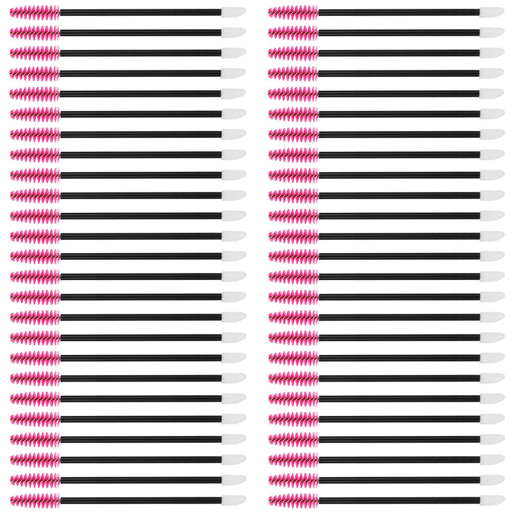 50Pcs Eyebrow Applicator Brush - Lashes Eyelash Extension 评论和价格