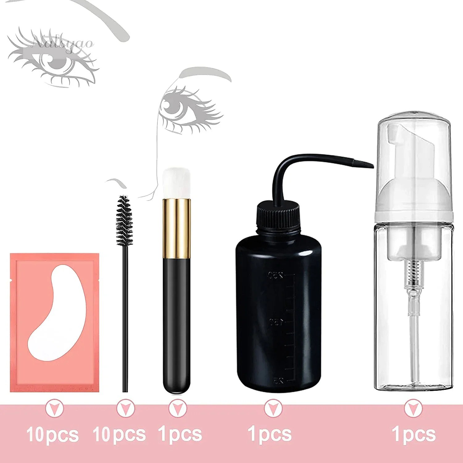 Eyelash Extension Cleaning Kit - Eyelash Extension Salon 评论和价格