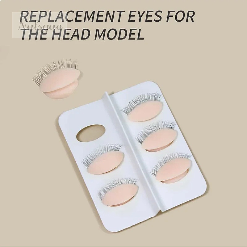 3 Pairs Replacement Silicone R - Eyelash Extension Model 评论和价格
