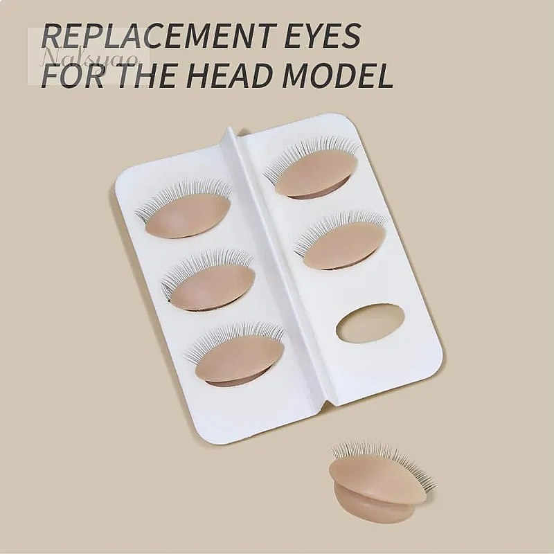 3 Pairs Replacement Silicone R - Eyelash Extension Model 评论和价格