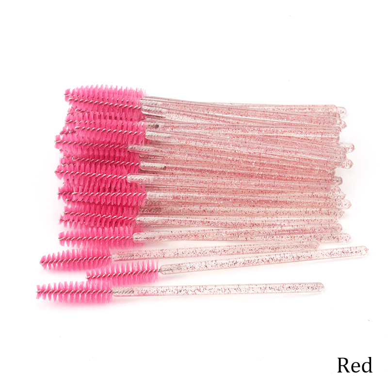 50PCS Eyelash Brushes Disposab - Eyelash Extension For Beginners 评论和价格