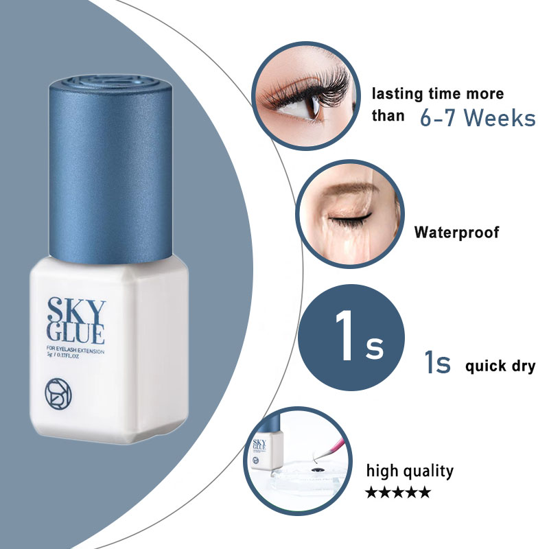 10 Bottles SKY Glue For Eyelas - Eyelash Extension Korean Style 评论和价格