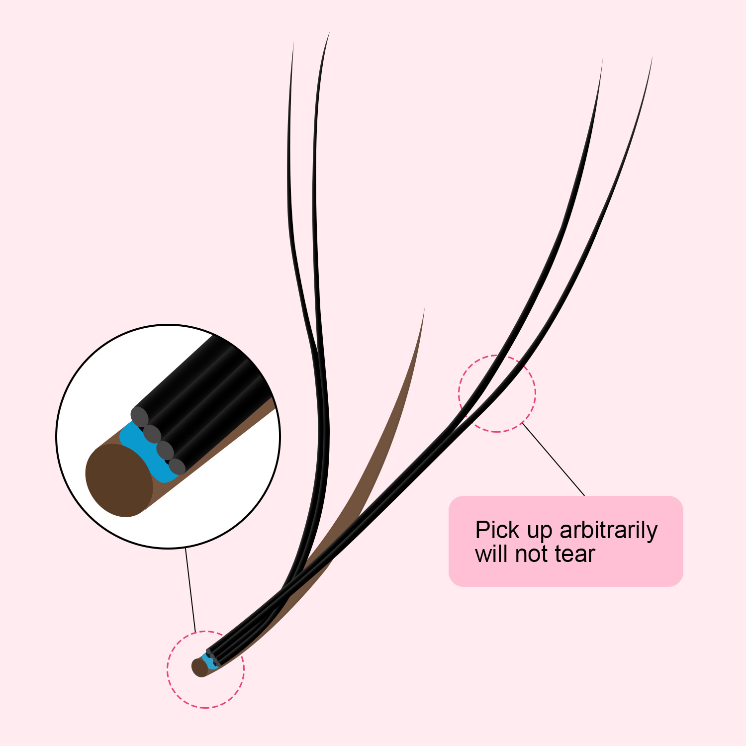 ARISON Brown 2D YY Lashes Doub - Eyelash Extension Double Volume 评论和价格
