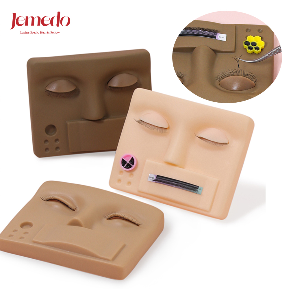 JEMEDO Lashes Silicone Practic - Eyelash Extension Model 评论和价格