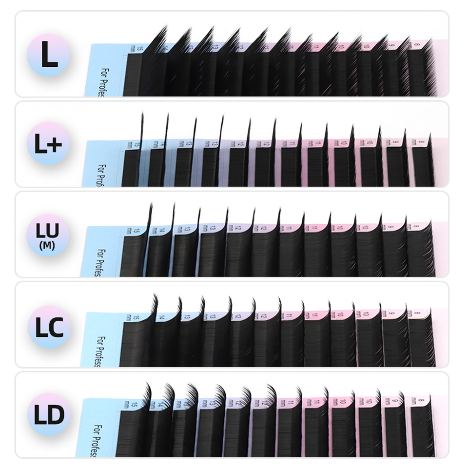 RUJADE L L+ LC LD LU(M) Curl I - Eyelash Extension Review 评论和价格