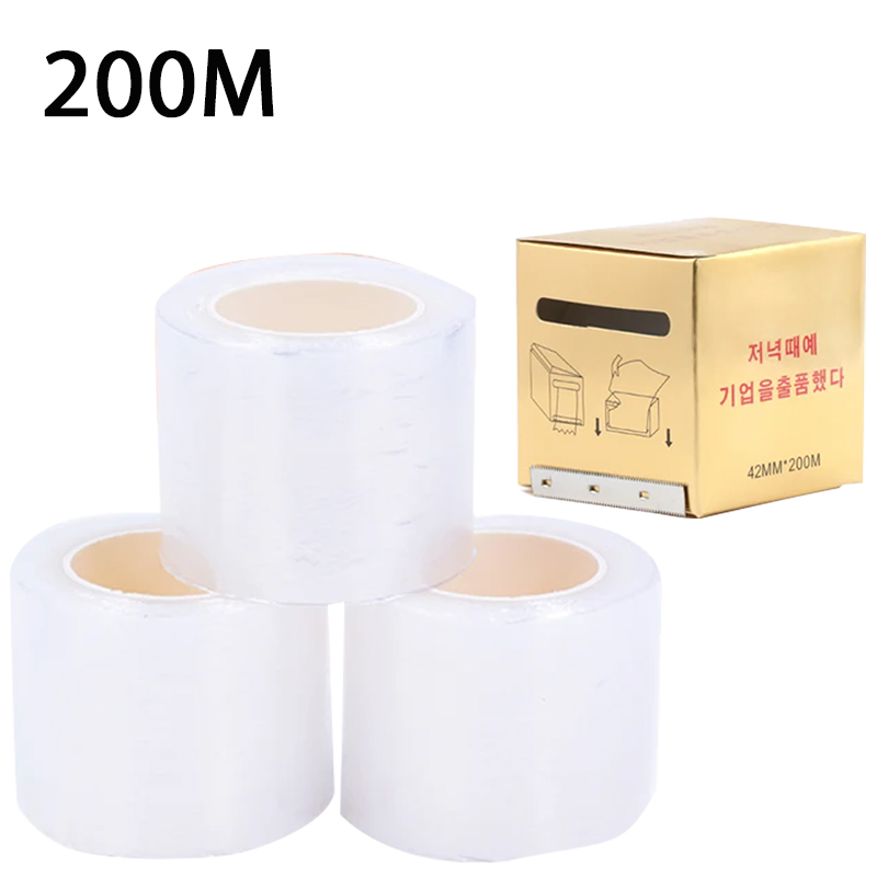 200m Transparent Makeup Film L - Eyelash Extension Examples 评论和价格