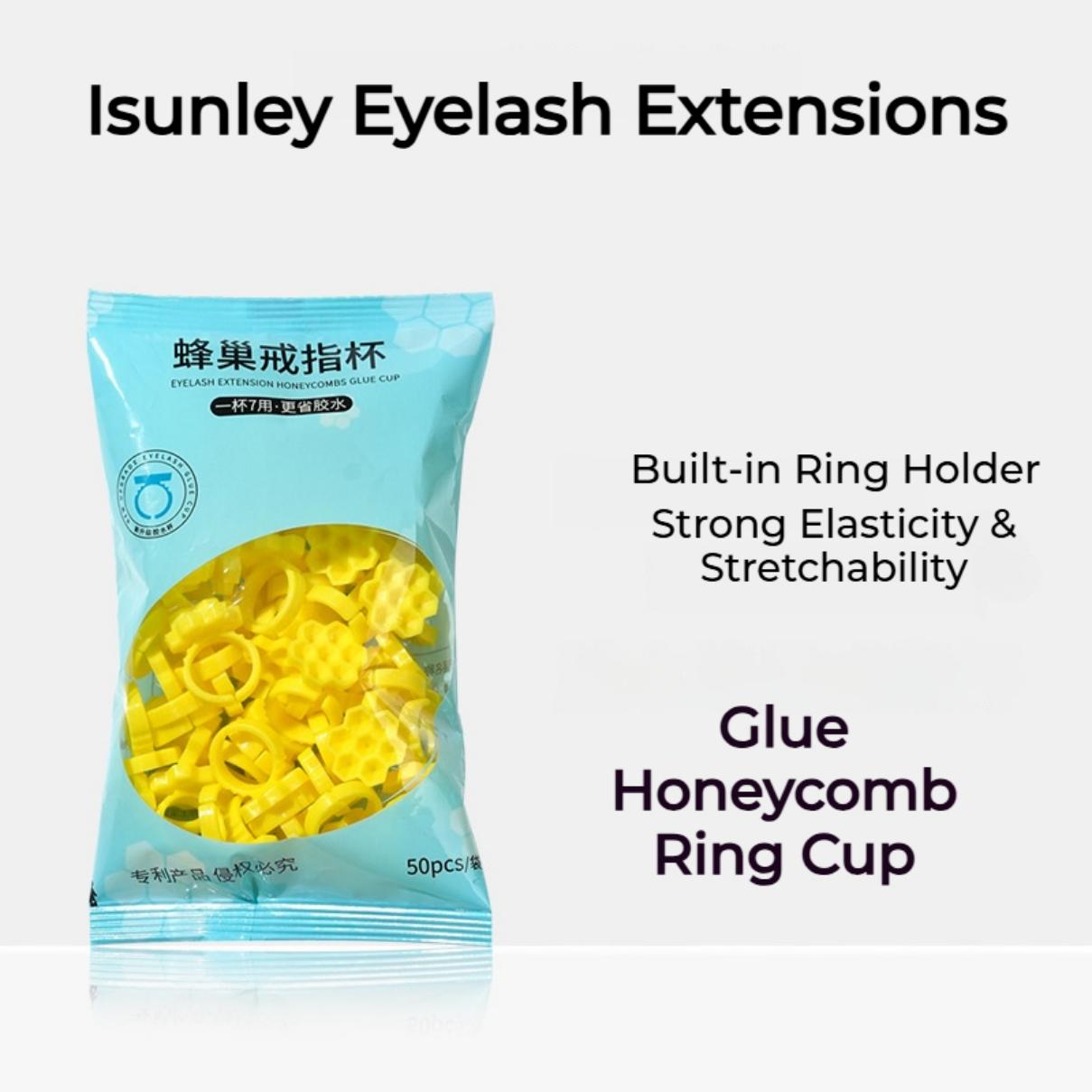 50PCS Holder Ring Cups for Eye - Eyelash Extension Class 评论和价格