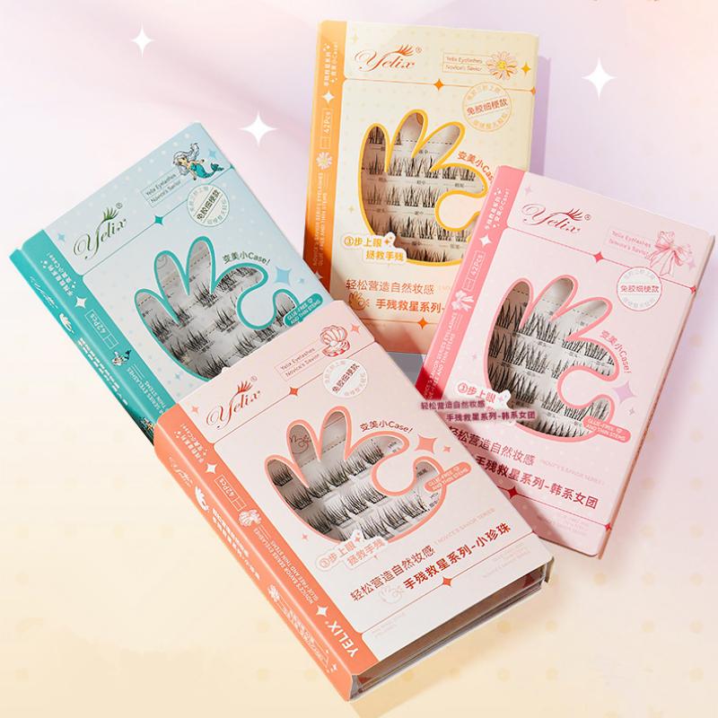 7 Rows Self-Adhesive Eyelashes - Lash Adhesive Glue 评论和价格