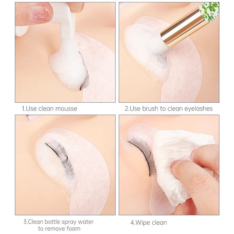 Lashes Shampoo Brush Eyelash E - Eyelash Extension Class 评论和价格