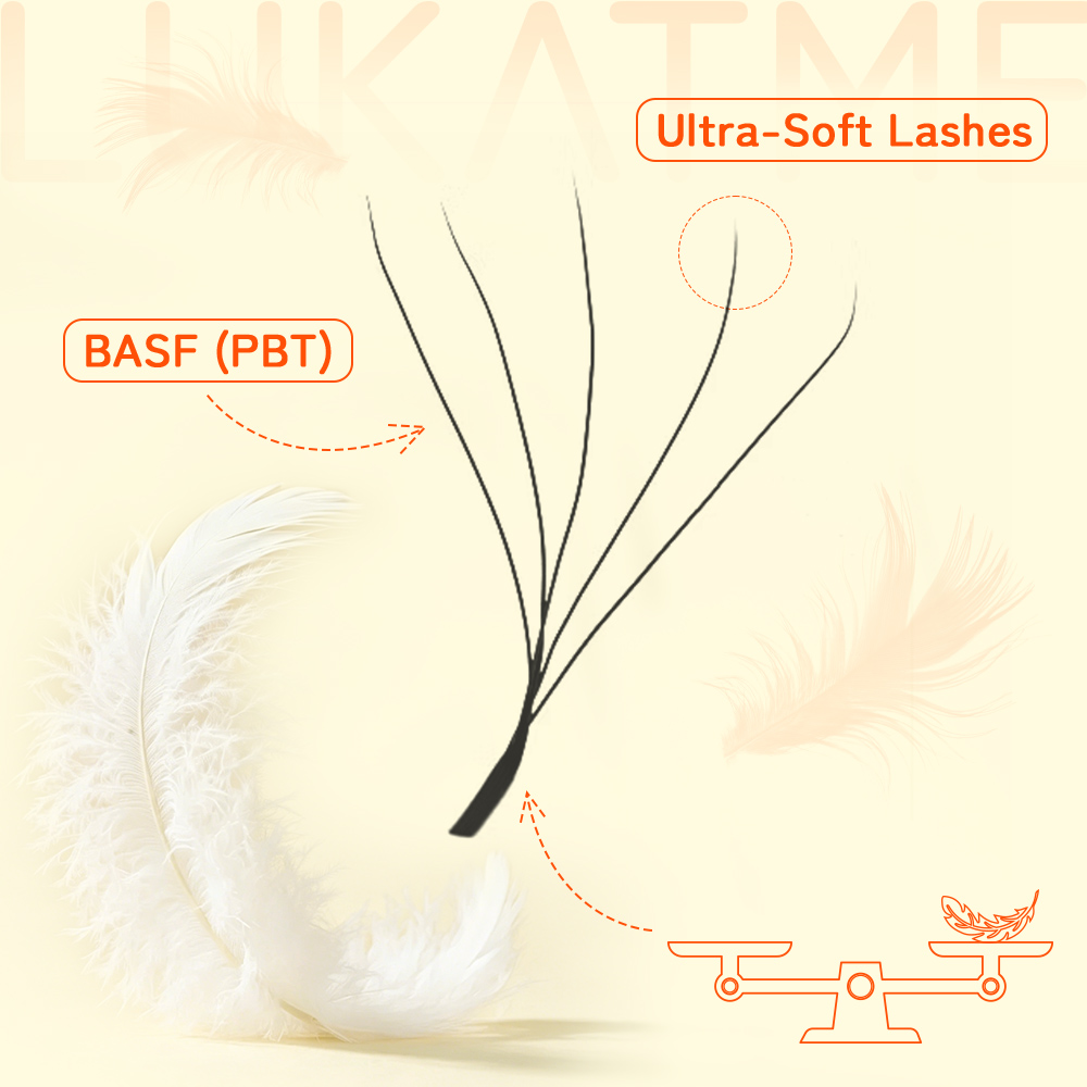 LUKATME 5D 6D 7D W Clover Eyel - Mega Volume Lash 评论和价格