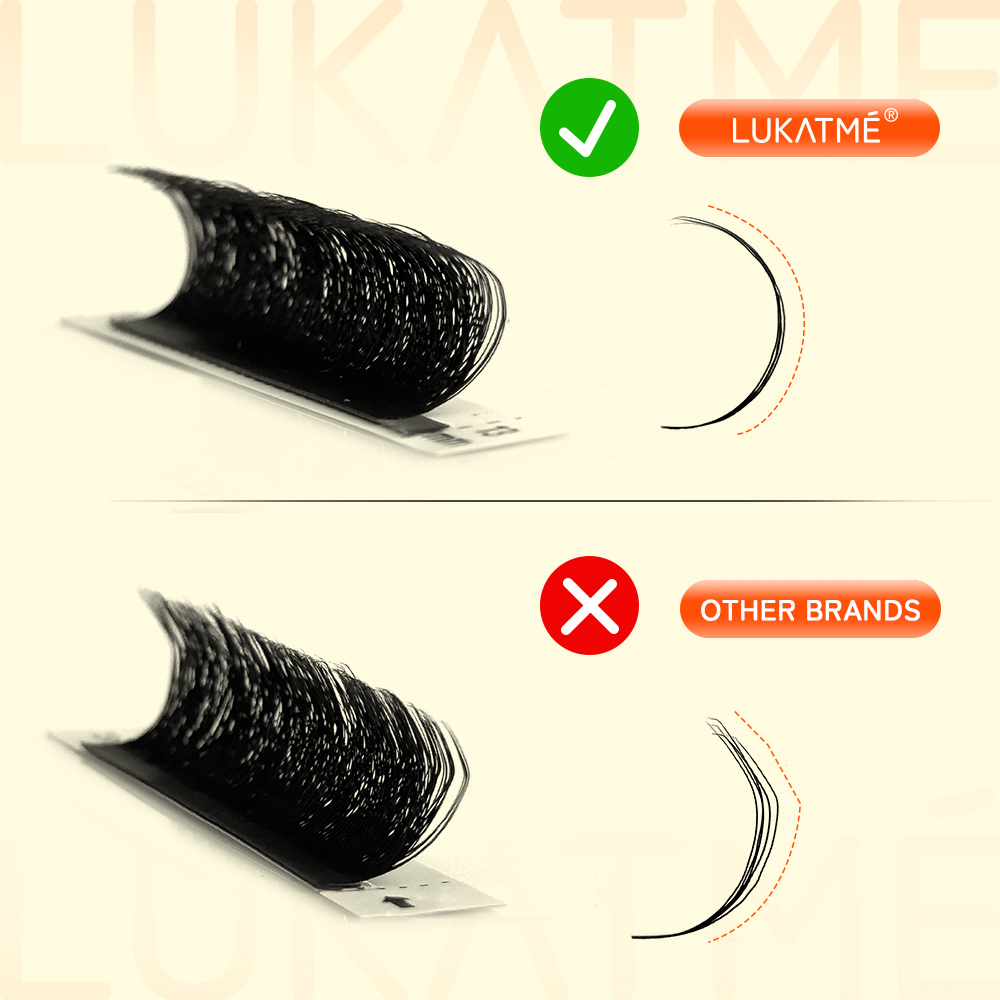 LUKATME 5D 6D 7D W Clover Eyel - Mega Volume Lash 评论和价格