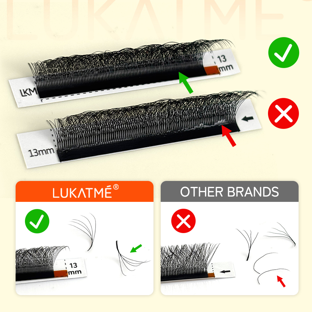 LUKATME 5D 6D 7D W Clover Eyel - Mega Volume Lash 评论和价格