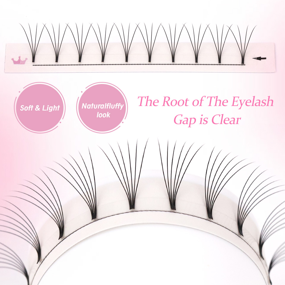 Rujade Premade Volume Fans Sho - Eyelash Extension Korean Style 评论和价格