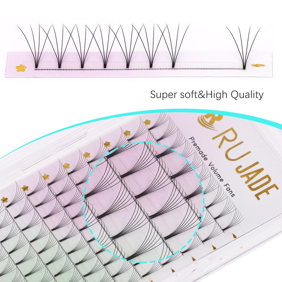Rujade Premade Volume Fans Sho - Eyelash Extension Korean Style 评论和价格