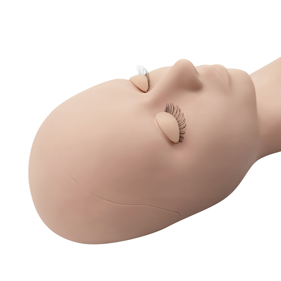 Silicone Head Training Mannequ - Eyelash Extension Model 评论和价格