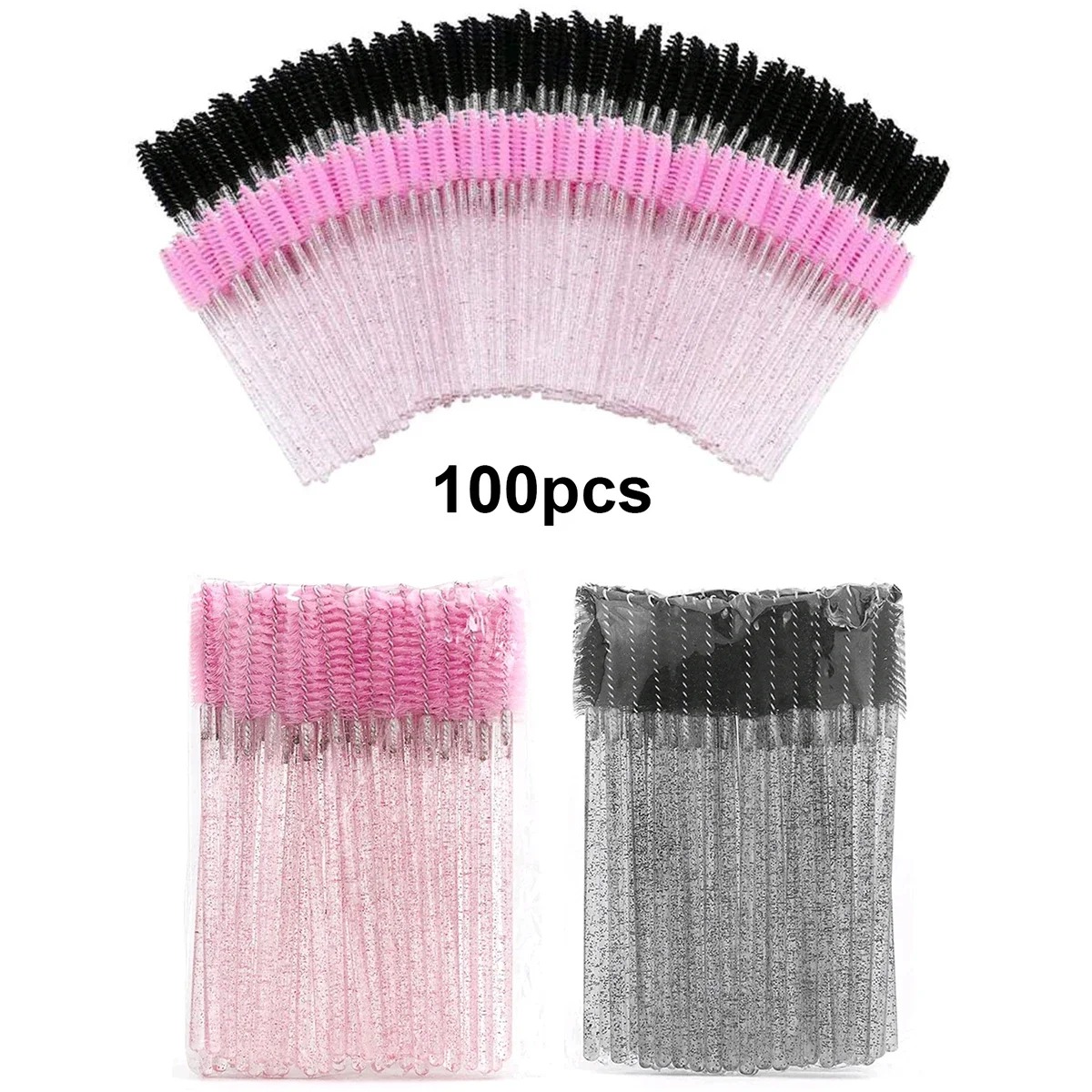 Wholesale 100PCS Mascara Spool - Eyelash Extension For Beginners 评论和价格