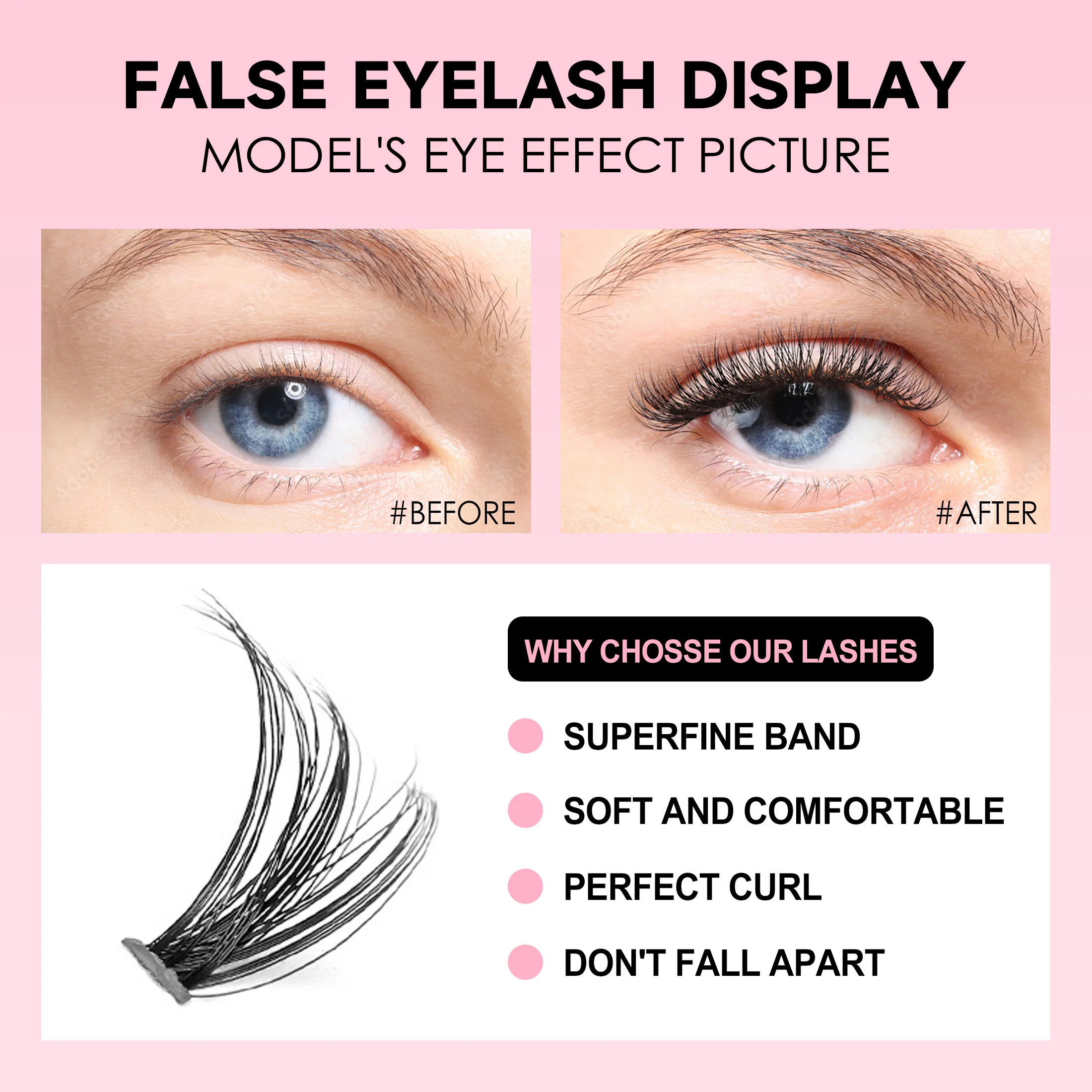 DIY Lashes Extension Kit Eyela - Eyelash Extension Review 评论和价格