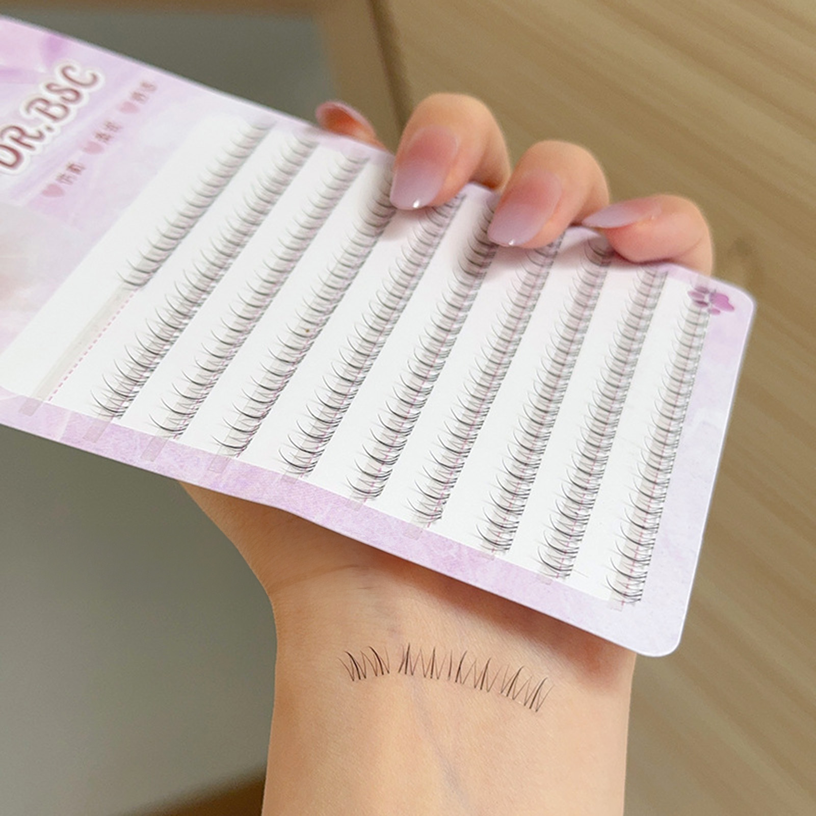Thin Band Bottom False Eyelash - Eyelash Extension Korean Style 评论和价格